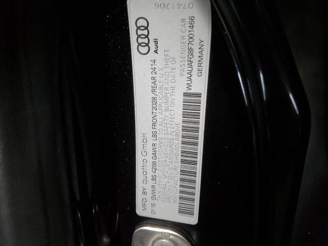 2015 AUDI R8 4.2 QUA - WUAAUAFG8F7001466