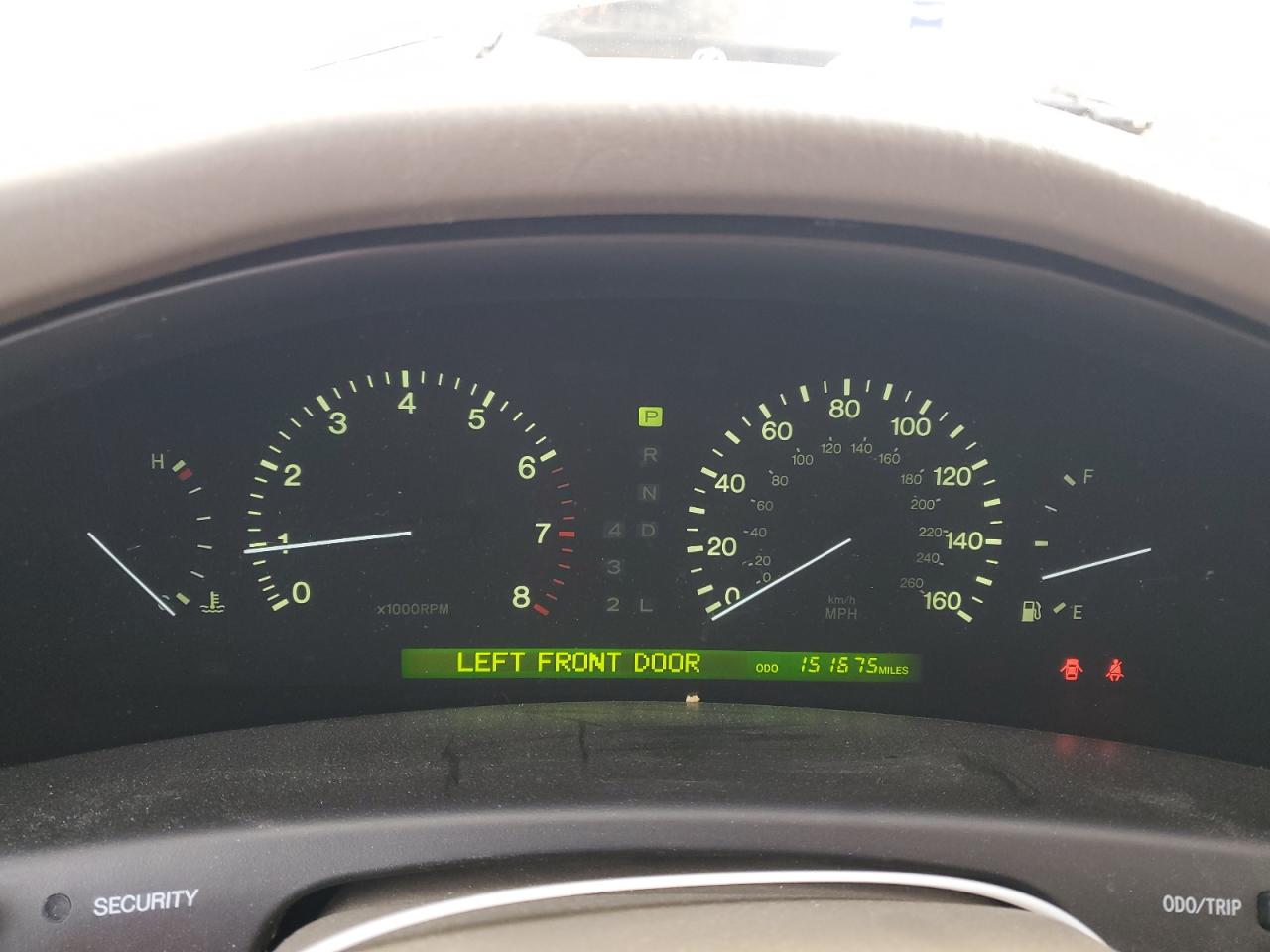 jt8bh28f5x0150930 JT8BH28F5X0150930 1999 Lexus Ls 400