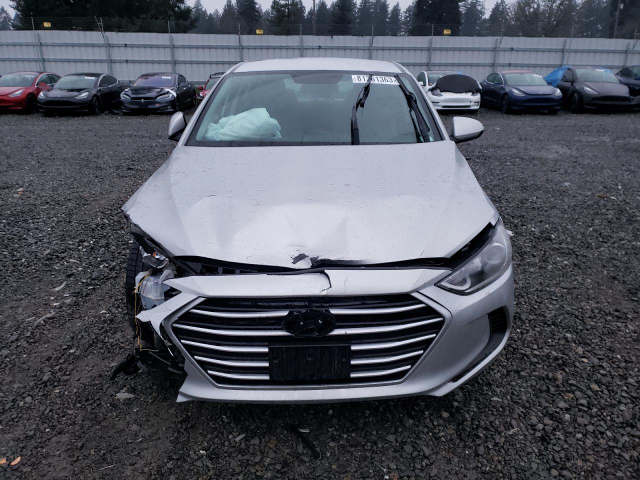 2018 Hyundai Elantra Sel vin: 5NPD84LF3JH296198