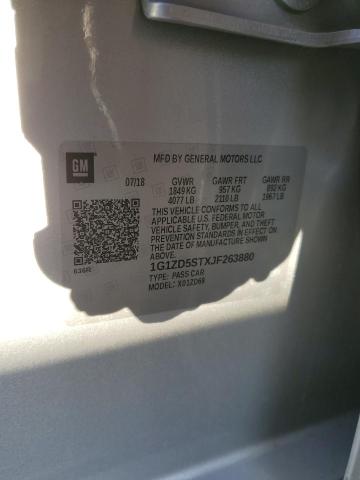 1G1ZD5STXJF263880 | 2018 CHEVROLET MALIBU LT