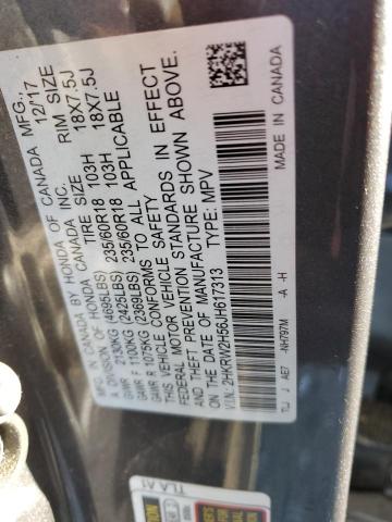 2HKRW2H56JH617313 | 2018 HONDA CR-V EX