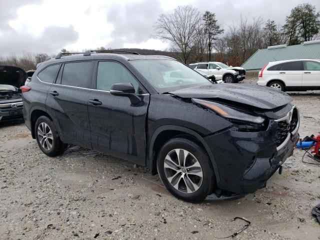 2022 Toyota Highlander Xle VIN: 5TDGZRBH7NS586261 Lot: 79530413