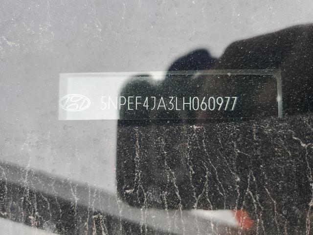 5NPEF4JA3LH060977 | 2020 Hyundai sonata sel