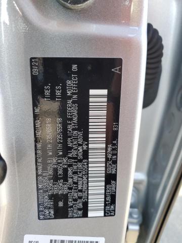 VIN 5TDGZRBH6MS155649 2021 Toyota Highlander, Xle no.14