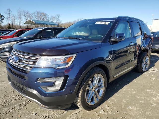 1FM5K7FH3HGD77846 | 2017 FORD EXPLORER L