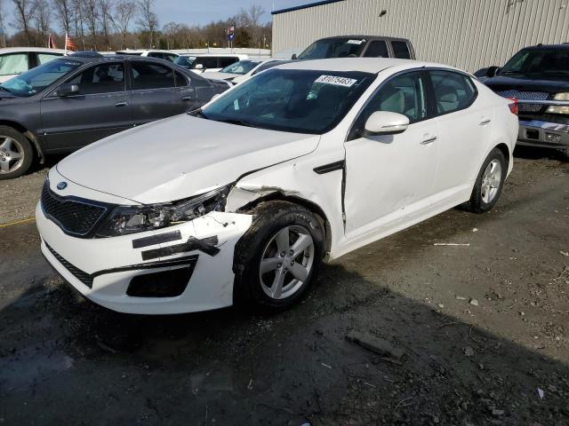 KNAGM4A71F5558244 | 2015 KIA OPTIMA LX