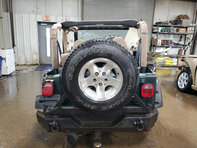 1999 Jeep Wrangler / Tj Sahara VIN: 1J4FY49S6XP496061 Lot: 78282043