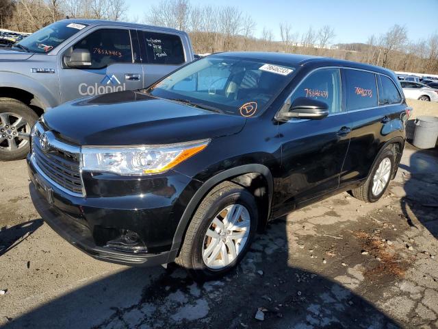 VIN 5TDBKRFH9FS136931 2015 Toyota Highlander, LE no.1