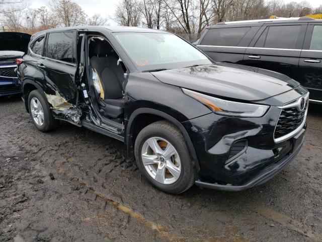 VIN 5TDCZRBH5MS072566 2021 Toyota Highlander, L no.4