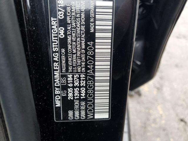 2018 MERCEDES-BENZ S 560 4MAT - WDDUG8GB7JA407804