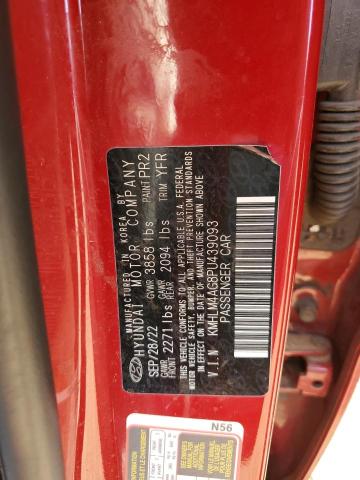 KMHLM4AG8PU439093 | 2023 HYUNDAI ELANTRA SE