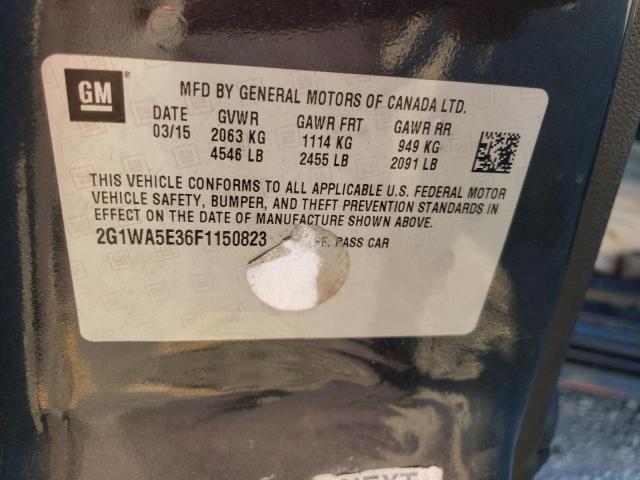 2G1WA5E36F1150823 | 2015 CHEVROLET IMPALA LIM