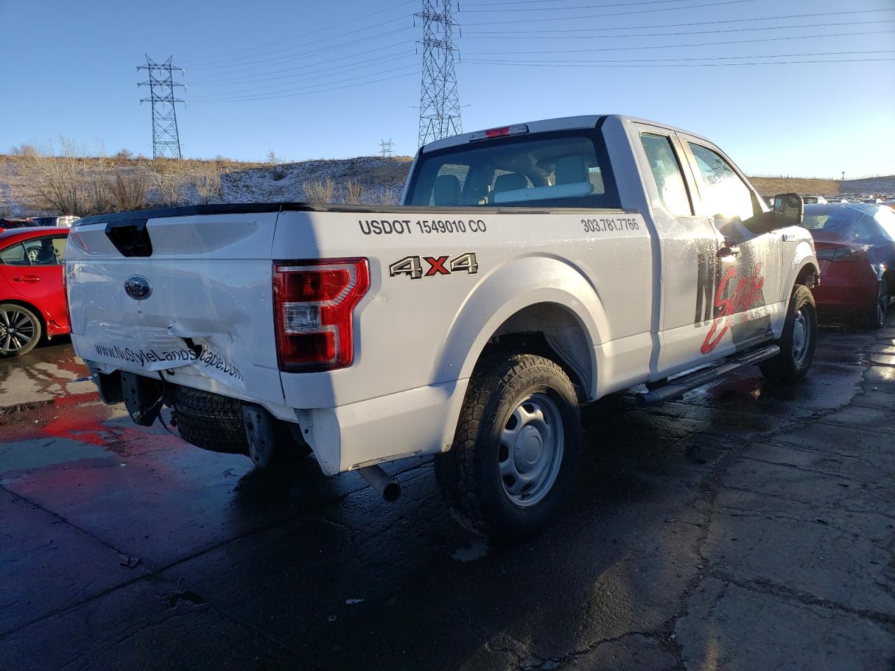 2018 Ford F150 Super Cab vin: 1FTEX1EB8JKC12751