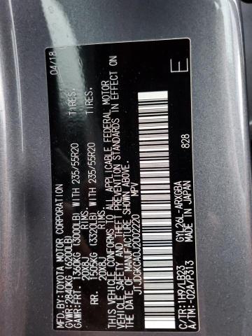 2018 LEXUS RX 450H L JTJDGKCA0J2002220