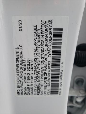 2023 ACURA TLX A-SPEC 19UUB6F51PA001343