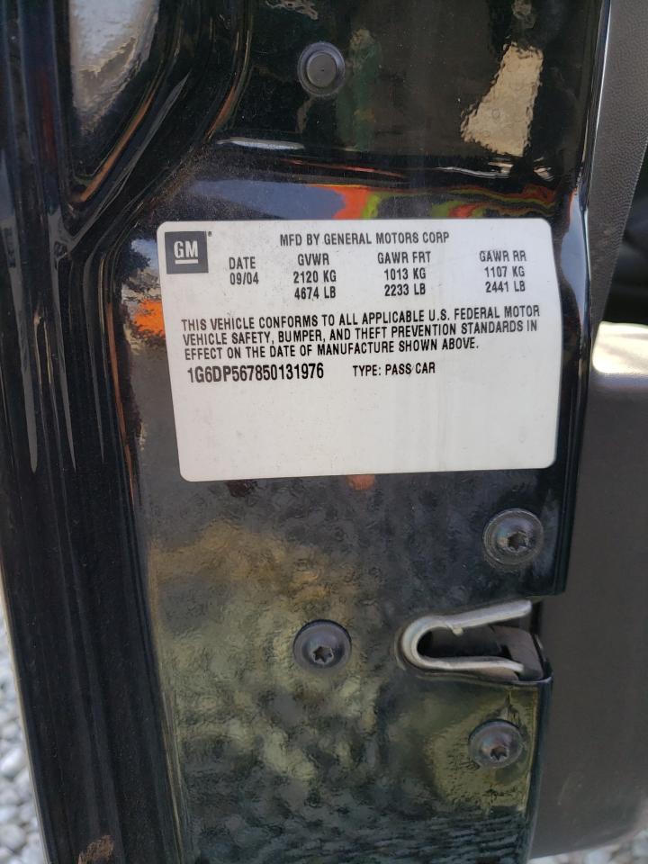 1G6DP567850131976 2005 Cadillac Cts Hi Feature V6