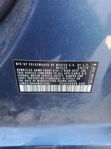 2019 VOLKSWAGEN JETTA S - 3VWC57BU4KM051506