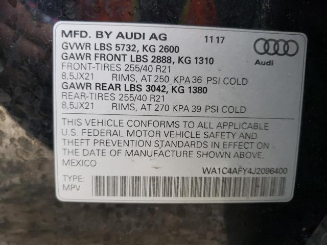 WA1C4AFY4J2096400 2018 AUDI SQ5 - Image 13