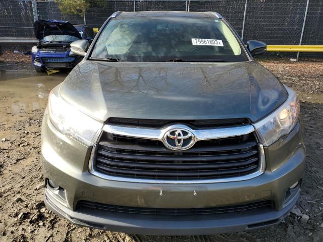 VIN 5TDJKRFH2FS131811 2015 Toyota Highlander, Xle no.5