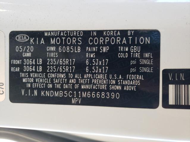 2021 KIA SEDONA LX - KNDMB5C11M6668390