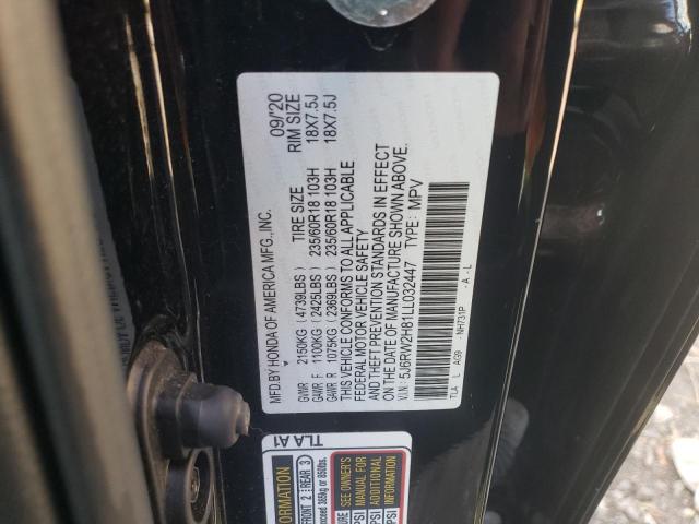 5J6RW2H81LL032447 | 2020 HONDA CR-V EXL