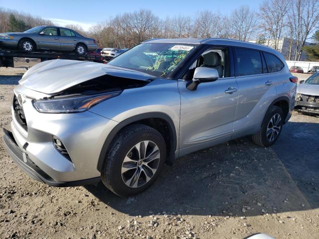 VIN 5TDHZRBH3MS145469 2021 Toyota Highlander, Xle no.1