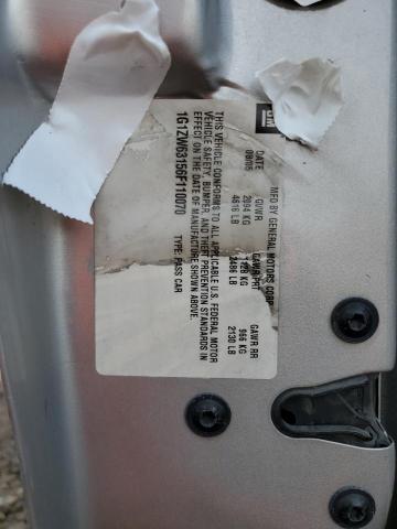 2006 Chevrolet Malibu Maxx Ss VIN: 1G1ZW63156F110070 Lot: 81820613