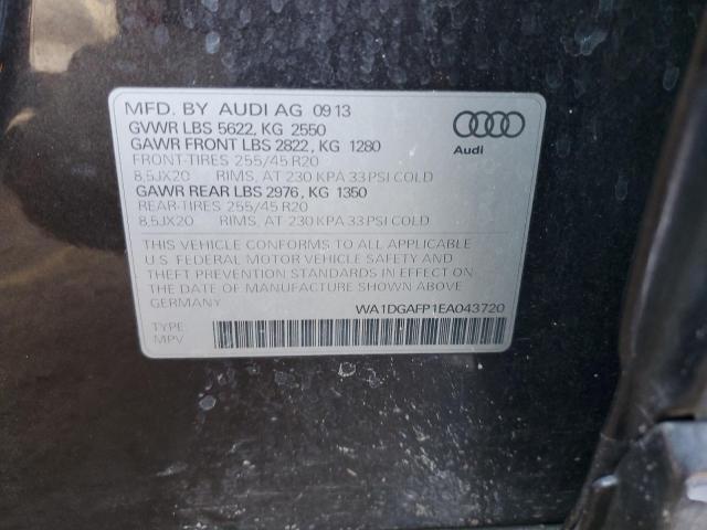 VIN WA1DGAFP1EA043720 2014 Audi Q5, Premium Plus no.12