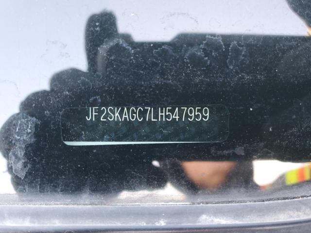 2020 SUBARU FORESTER P JF2SKAGC7LH547959  78203893