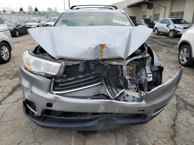 VIN 5TDJKRFH2ES021632 2014 Toyota Highlander, Xle no.5