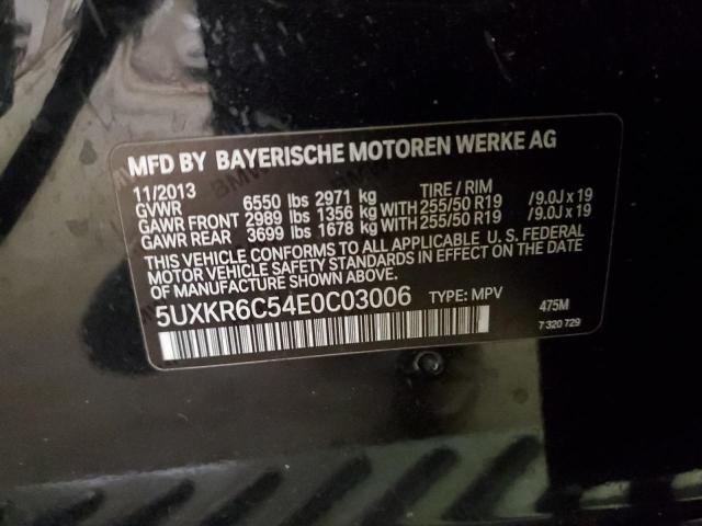 VIN 5UXKR6C54E0C03006 2014 BMW X5, Xdrive50I no.13