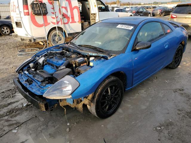 2002 Mitsubishi Eclipse Gs VIN: 4A3AC44G42E075510 Lot: 77615483