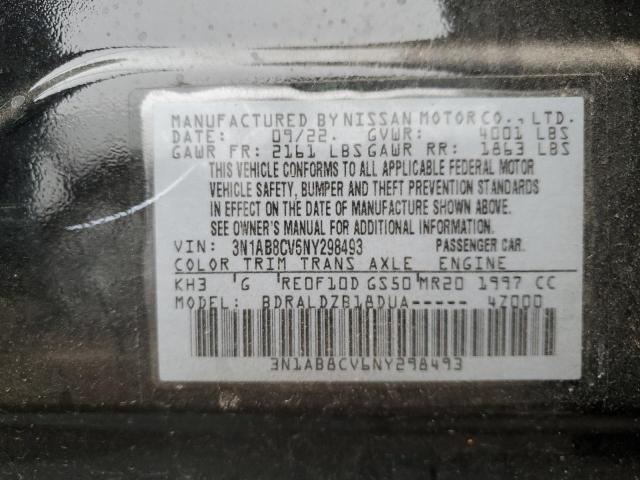 2022 NISSAN SENTRA SV - 3N1AB8CV6NY298493