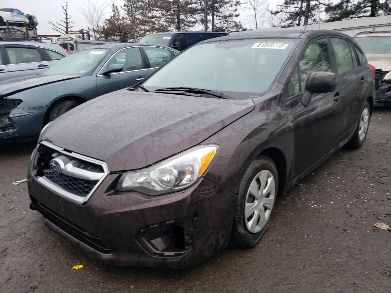 2012 Subaru Impreza vin: JF1GPAA64CG211710