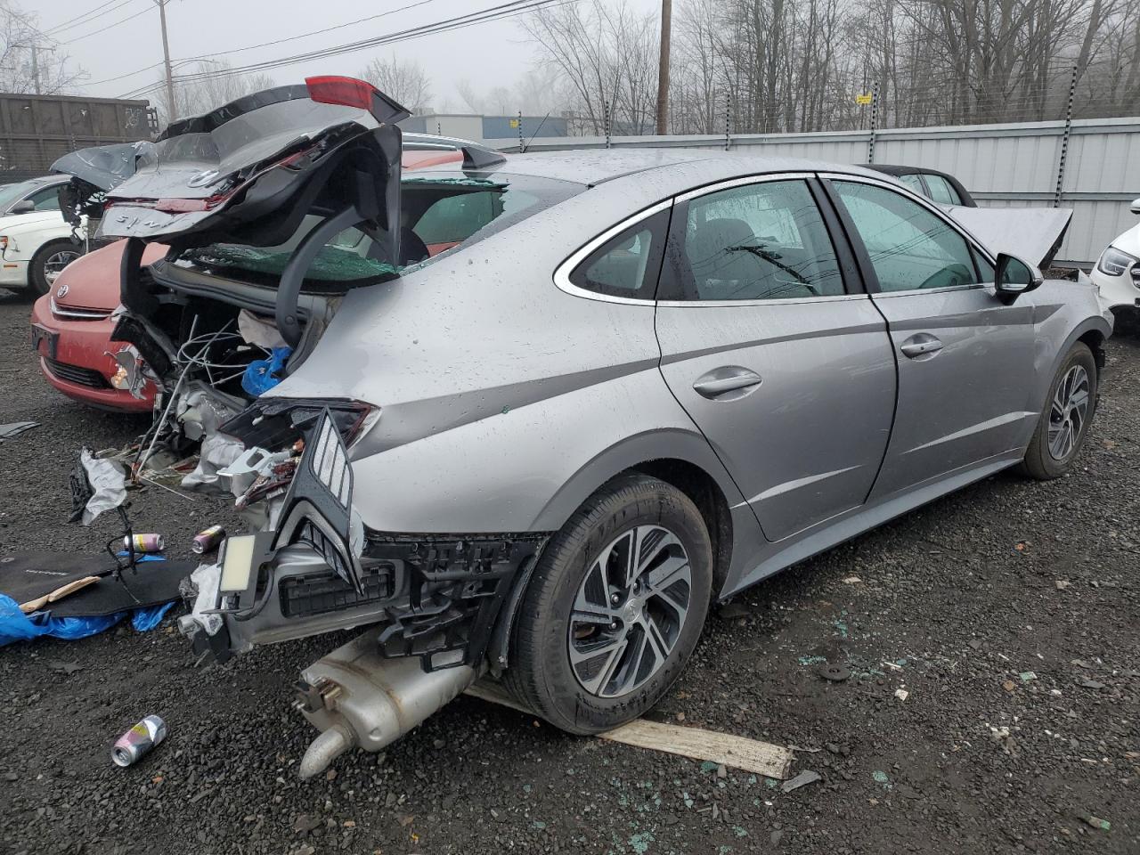 KMHL24JJ1MA017505 2021 Hyundai Sonata Hybrid