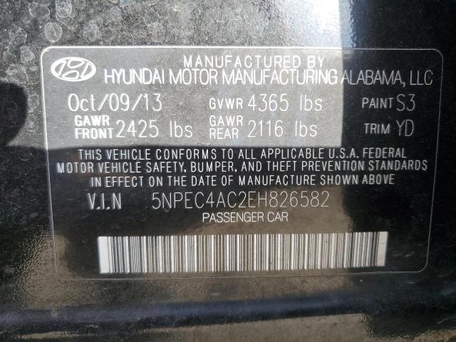 5NPEC4AC2EH826582 | 2014 HYUNDAI SONATA SE