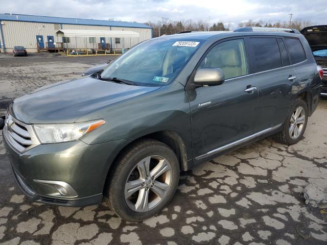 VIN 5TDDK3EH1DS205406 2013 Toyota Highlander, Limited no.1