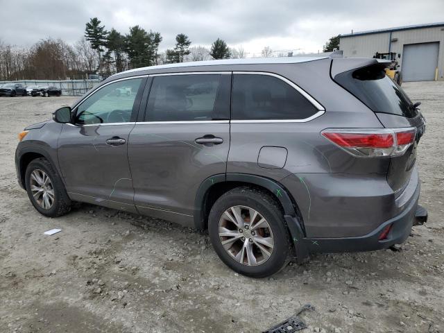 VIN 5TDJKRFH8FS172752 2015 Toyota Highlander, Xle no.2