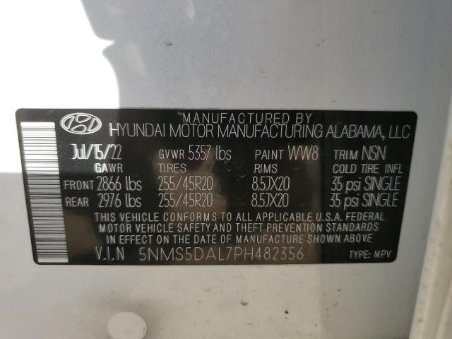 5NMS5DAL7PH482356 | 2023 HYUNDAI SANTA FE C