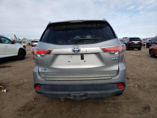 VIN 5TDDCRFH8FS011022 2015 Toyota Highlander, Hybri... no.6