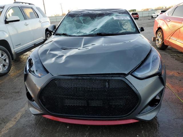 2014 Hyundai Veloster Turbo VIN: KMHTC6AEXEU190239 Lot: 79851573
