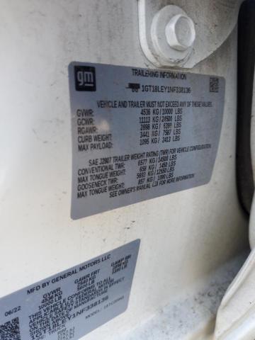 2022 GMC SIERRA C25 1GT18LEY1NF338136