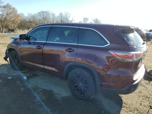 5TDBKRFH4GS338867 | 2016 TOYOTA HIGHLANDER