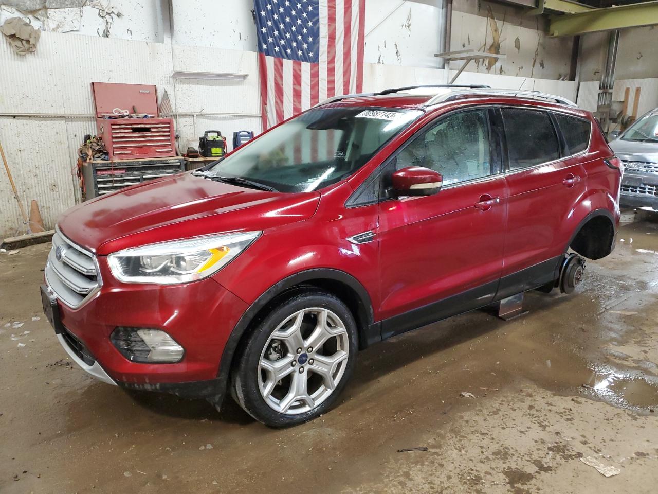 2017 Ford Escape Titanium vin: 1FMCU9J94HUC51641