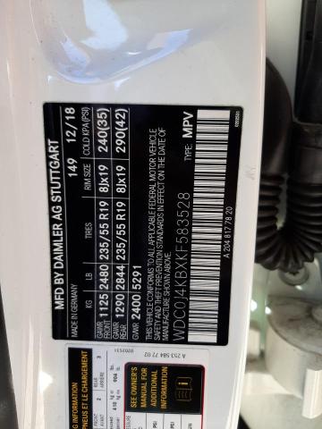 2019 MERCEDES-BENZ GLC COUPE - WDC0J4KBXKF583528