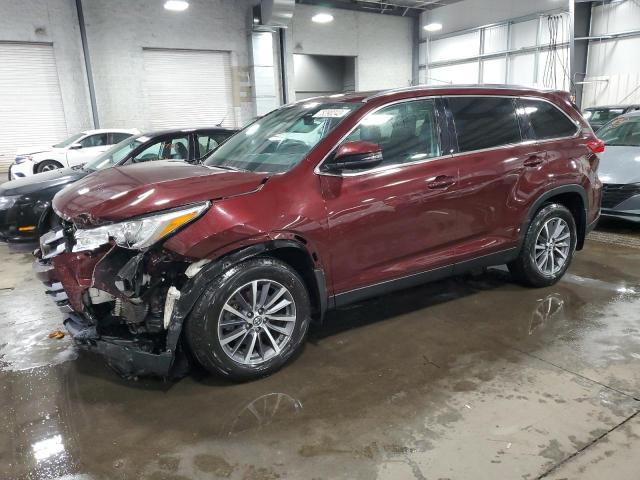 5TDJZRFH8KS717760 | 2019 TOYOTA HIGHLANDER