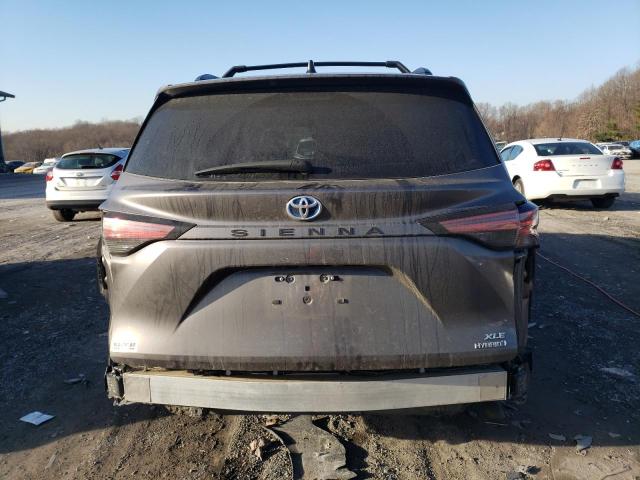 5TDJRKEC2NS105779 | 2022 TOYOTA SIENNA XLE