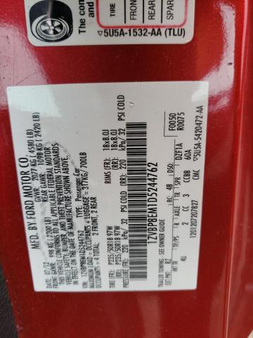 1ZVBP8EM1D5244762 2013 Ford Mustang 1ZVBP8EM1D5244762 2013 Ford Mustang