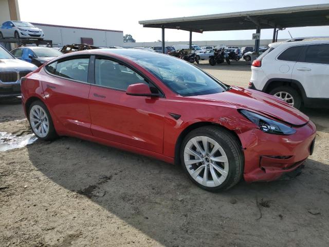 5YJ3E1EB9NF305052 | 2022 TESLA MODEL 3