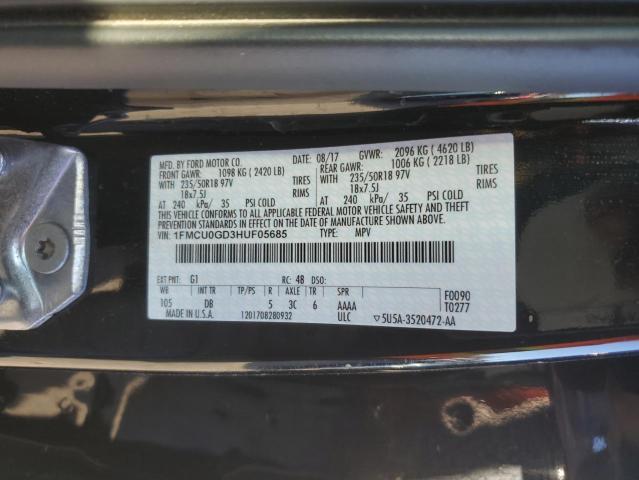 1FMCU0GD3HUF05685 2017 FORD ESCAPE, photo no. 14